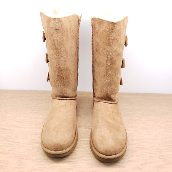 Bailey Button Triplet II Boot Chestnut - Picture 2 of 9